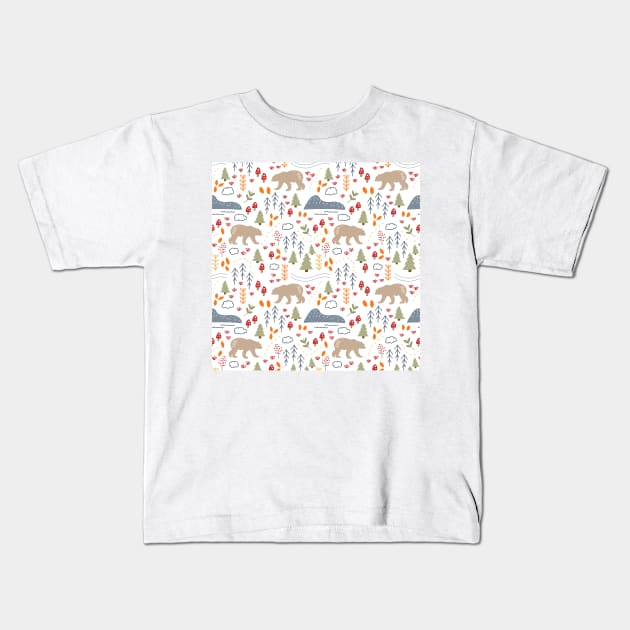 Take a Hike Kids T-Shirt by KathrinLegg